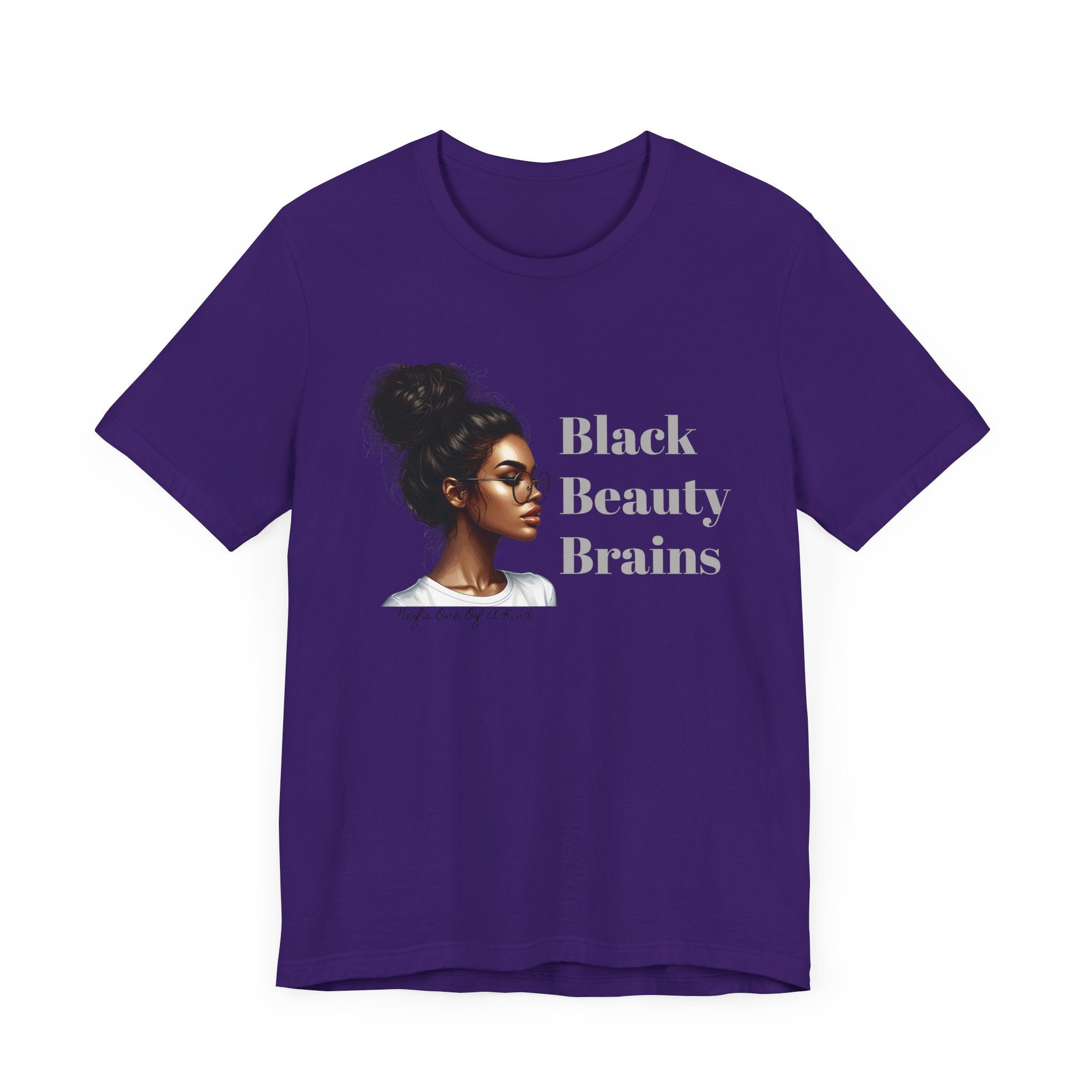 Black, beauty and Brains Sleeve Tee
